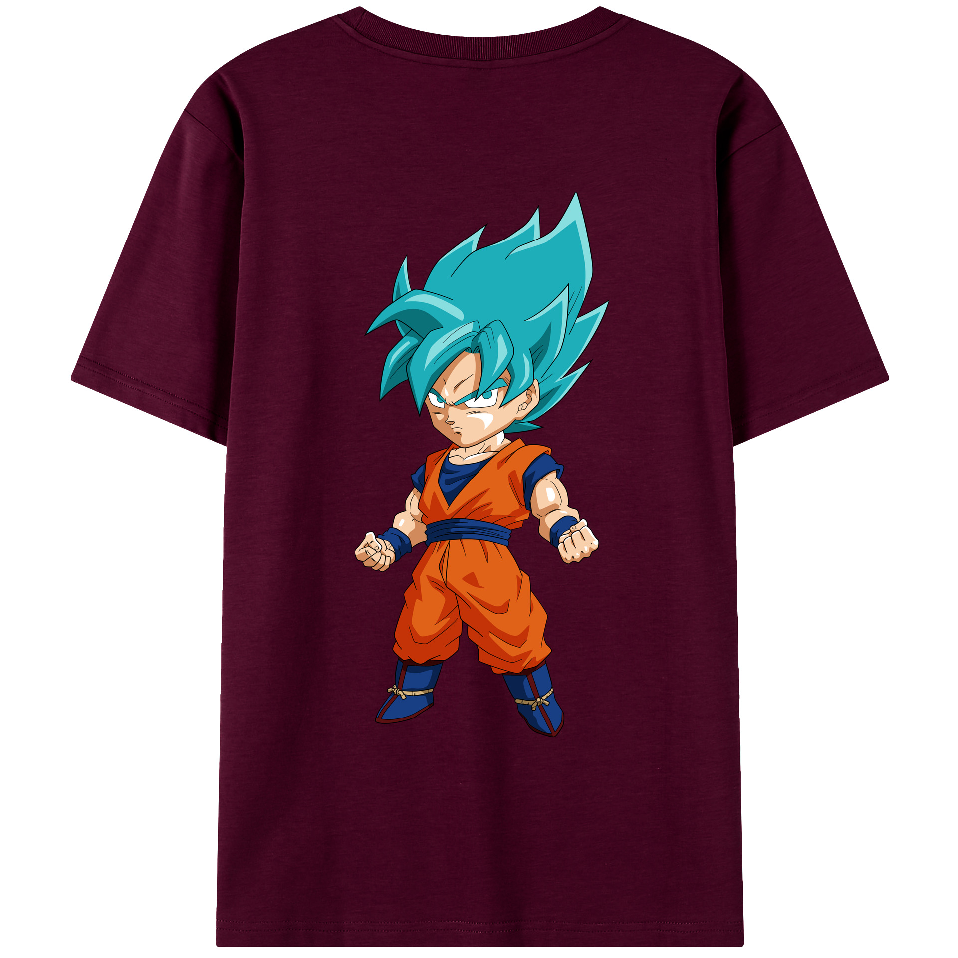 （画像用） ドラゴンボール 孫 悟飯（そんごはん）DRAGON BALL Son Gohan レディース半袖Tシャツ(バックプリント)